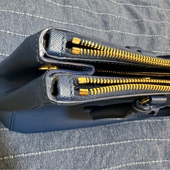 🔵 Large PRADA Galleria Saffiano leather bag - Picture 12 of 14